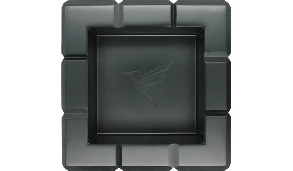 Colibri Aschenbecher Heritage Cube schwarz