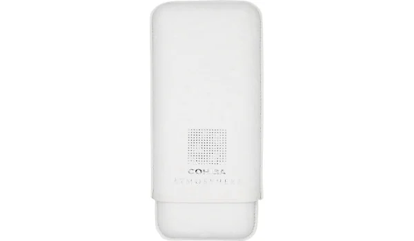 Cohiba Atmosphere Zigarrenetui Leder weiß und silber