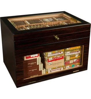 adorini Humidor Portico Deluxe braun