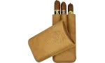 H.Upmann Zigarrenetui für 3 Zigarren braun Foto 2