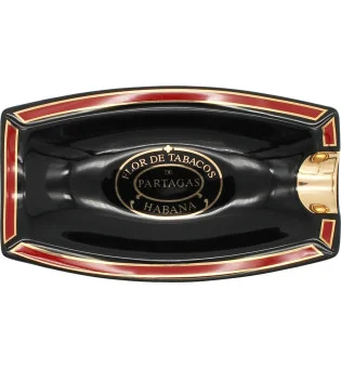 Partagas Aschenbecher schwarz Single