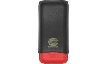 Partagas Serie Lederetui schwarz und rot mit goldenem Logo