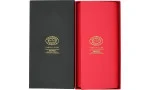 Partagas Serie Lederetui schwarz und rot mit goldenem Logo Foto 5