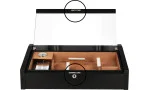 Humidor Einbauschloss Set silber Mit Schwenkbügel Foto 6
