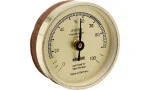 adorini Hygrometer gold mit Dichtungsband