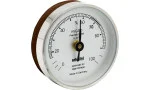 adorini Hygrometer silber mit Dichtungsband