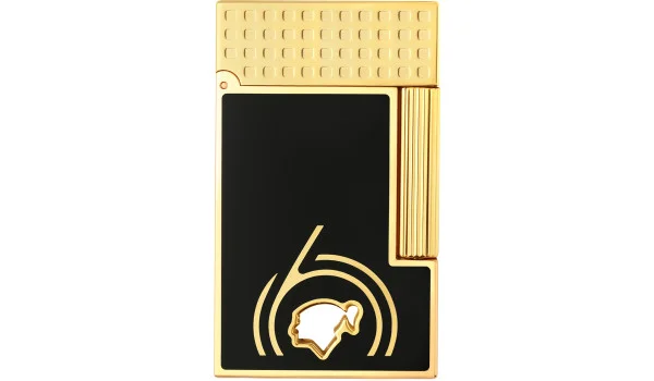 S.T. Dupont Ligne 2 Feuerzeug Cohiba 60 schwarz und gold 016472N