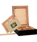 BigSmoke Humidor klein schwarz inkl. Boveda Pack 72%