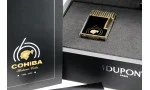 S.T. Dupont Ligne 2 Feuerzeug Cohiba 60 schwarz und gold 016472N Foto 9