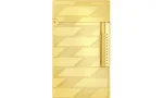 S.T. Dupont Le Grand Feuerzeug Gelbgold Guilloche Monogram C23178