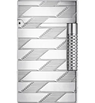 S.T. Dupont Le Grand Feuerzeug Palladium Guilloche Monogram C23180