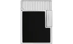 S.T. Dupont Ligne 1 Feuerzeug schwarzer Lack Palladium C14121