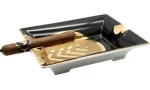 La Casa del Habano Aschenbecher schwarz und gold Foto 5