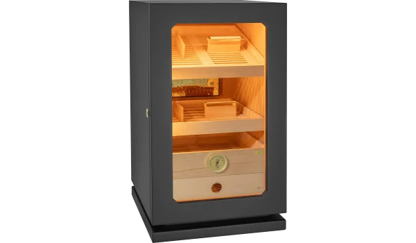 adorini Humidor Lumina Grande Deluxe schwarz Foto 8