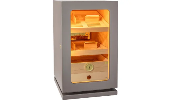 adorini Humidor Lumina Grande Deluxe hellgrau Foto 8