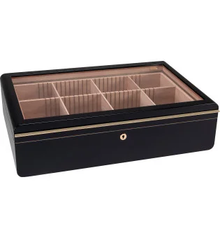adorini Humidor Scala schwarz