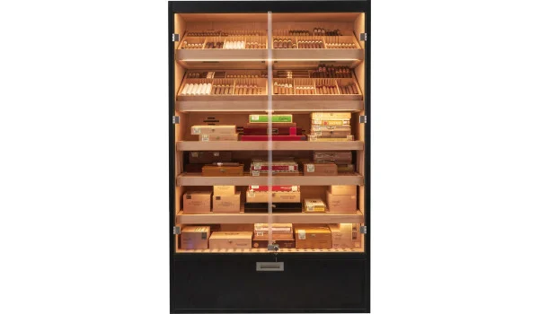 adorini Humidorschrank Primo Duo schwarz Foto 5