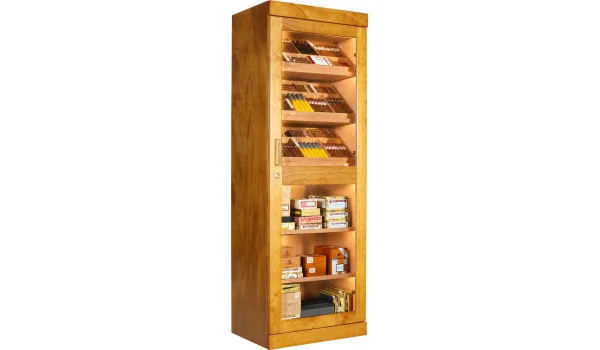 adorini Roma Humidorschrank mahagoni mit elektronischem Befeuchtungssystem Foto 5