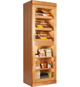 adorini Roma Humidorschrank Zedernholz mit elektronischem Befeuchtungssystem