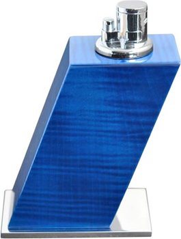 Elie Bleu Tischfeuerzeug Ahorn blau